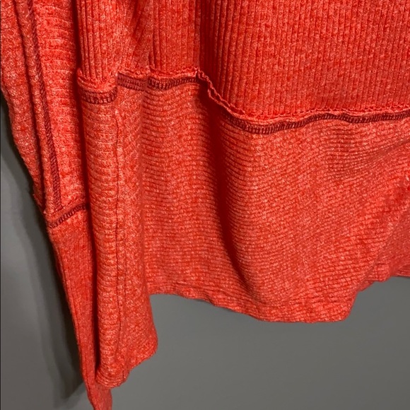 Free People We The Free London Town Ribbed Top M - Picture 3 of 7